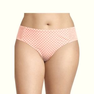Time and Tru Orange Gingham Bikini Bottom 2X NWT
